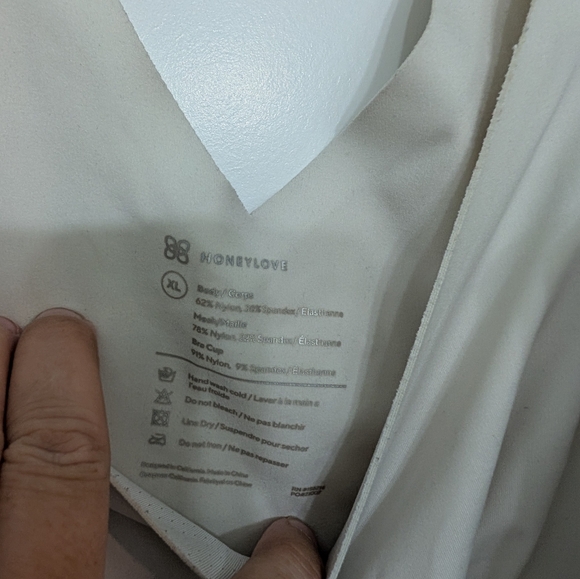 Honeylove Liftwear Tank XL, Color Ivory, Shape Wear - Picture 3 of 5